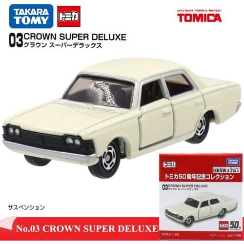 Original Tomy Mini 50th Anniversary 1:65 Simulation Car Coupe 03 Alloy Cars Diecast Metal Collection Model Toy For Baby 141235
