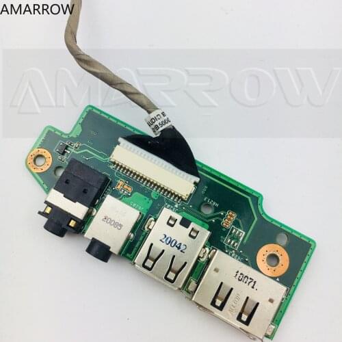 Original free shipping for Asus N61J N61JV N61VG USB AUDIO JACK Audio board USB board