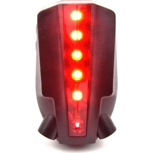 1Unit 2Units 3Unit 4Units Laser Rear Bike Bicycle Tail Light Beam Safety Warning Red Lamp Cycling Light Luz Bicicleta Luces