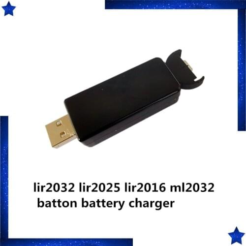 Ml2032 lir2032 lir2025 lir2016 Button battery charger