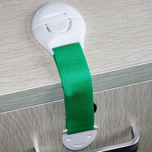 Baby Colorful Adjustable Safety Security Cabinet Locks Random Delivery Baby Child Product to Latch Drawer for Kid Protection 1pc