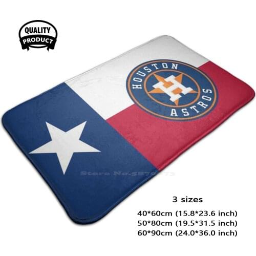 3D Household Goods Mat Rug Carpet Foot Pad Baseball Texas