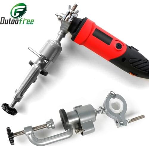 Dutoofree Dremel Grinder Accessory Electric Drill Stand Holder Bracket Used for Electric Mini Drill Multifunctional Die Grinder