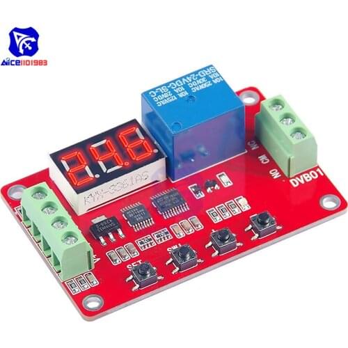 Diymore DC 5V 12V 24V DVB01 Voltage Comparator Charge Discharge Protection Overvoltage Undervoltage Overload Protection Module