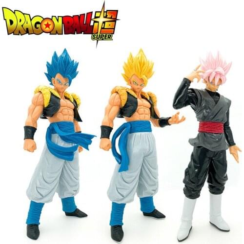 Gogeta Dragon Ball Kakarotto Goku Shf Super Saiyan 32cm Action Figure Model Toy Garage Kit Pvc Model Figma