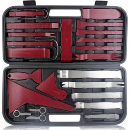 36 Pcs Car Radio Removal Key Tool Kit Auto Trim Door Pry Dash Car Panel Door Audio Removal Tool Kit k-11