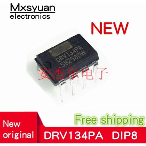 5PCS~50PCS/LOT DRV134PA DRV134P DRV134 DIP8 New original Audio balanced line driver