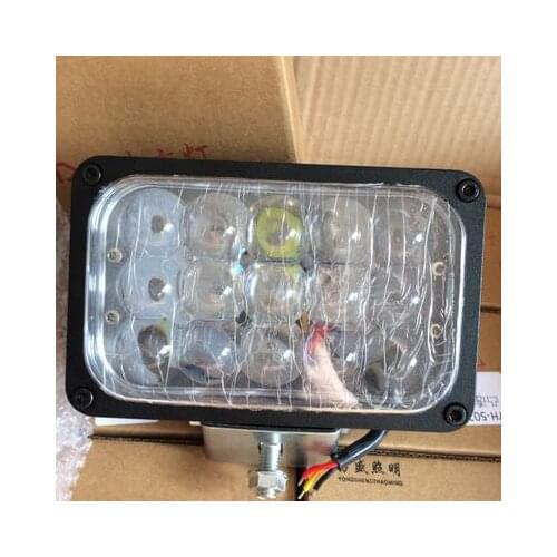 New 5-inch black shell super bright LED automobile headlight refitted spotlight truck reversing light anti fog light