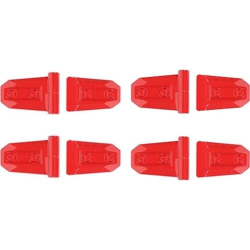 Car Door Hinge Cover for Suzuki Jimny 2019 2020 Engine Hood Hinge Decoration Cover Trim Accessories, Red