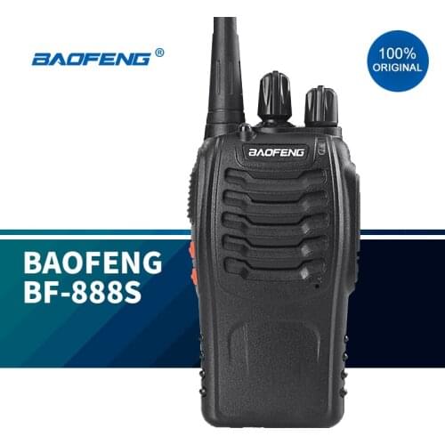 2021 BAOFENG BF 888S Walkie Talkie Professional Portable Handheld Transreceiver Radio Equipment BF-888S Two-way Ham Radios