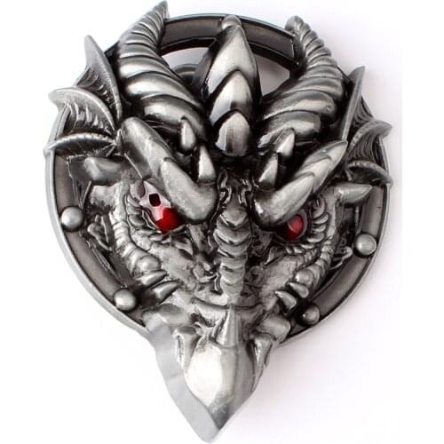 Dragon King belt Buckle homemade handmade belt Components Knight heavy metal rock buckle