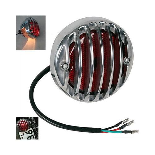 Motorcycle Tail Brake Light For Harley Dyna Sportster Softail Electra Glide Fat Bob Bobber Chopper Rat Custom XL Accessories