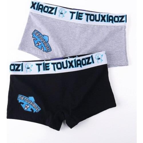 Women Cotton Briefs Boxers Stretch Women Panties Neutral Briefs Sports Simplicity Style Broadside Les Lesbian Boyshort Underwear