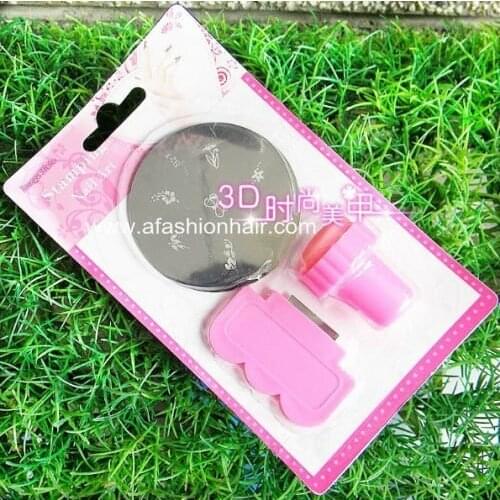 10pcs DIY Nail Art stamp Stamping Plates Kit Assorted Plates Scrapers Stainless Steel Mix Template Free shipping