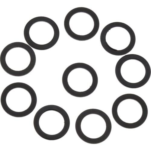 10pcs Longboard Speed Washers Skateboard Bearing Speed Ring Hardware 10mm