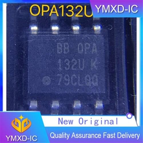 10Pcs/Lot New Original Opa132ua Amplifier IC Opa132u Opa132 Patch Sop8 Original Authentic Chip