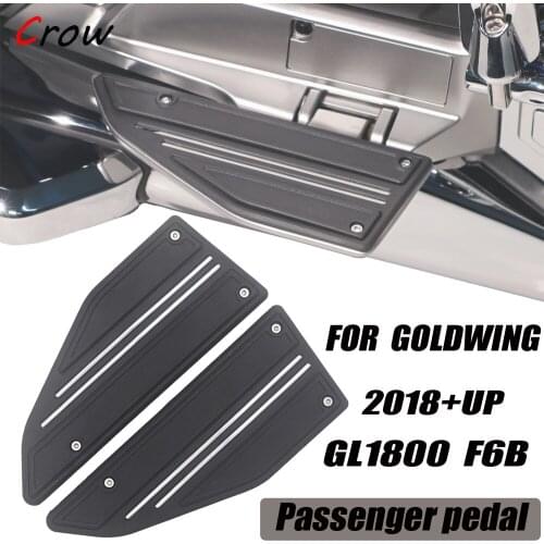 2 pieces of motorcycle passenger rear pedal carpet for Honda Goldwing GL1800 2018 GL 1800 F6B GL1800 2018 2019 2020
