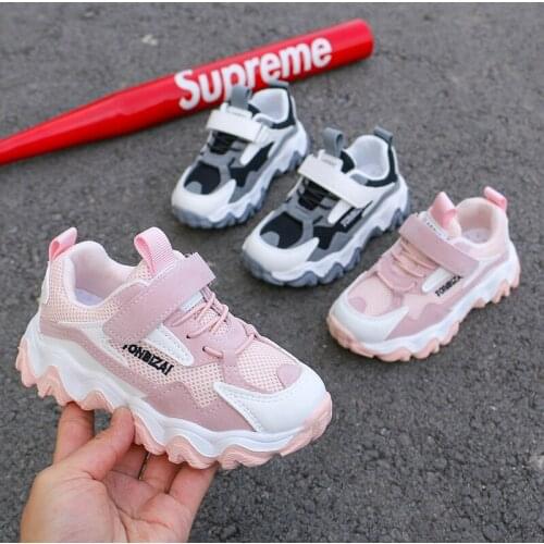 2020 summer autumn boys fashion sports Casual children shoes Platform Breathable Anti-slippery Wear-resistant kids Daddy shoes