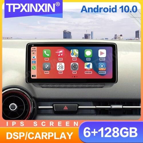 10.25" Tesla IPS Touch Screen Android 10.0 Car Radio For Mazda CX-3 2018 - 2020 Multimedia Video DVD Player Navigation GPS 2 din