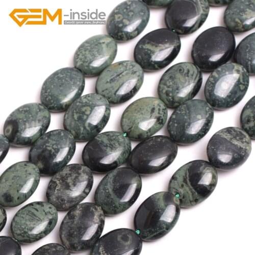 12X16mm Oval Shape Kambaba Beads Natural Stone Beads Loose Bead For Jewelry Making Strand 15 Inches Wholesale ! FreeShipping
