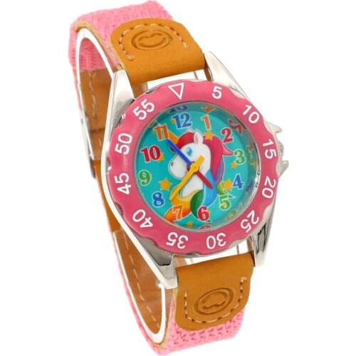 10pcs Mixed Bulk Children Watches Gift High Quality Colorful Kids Childrens Gift Boy Girl Fabric Strap Student Wristwatch