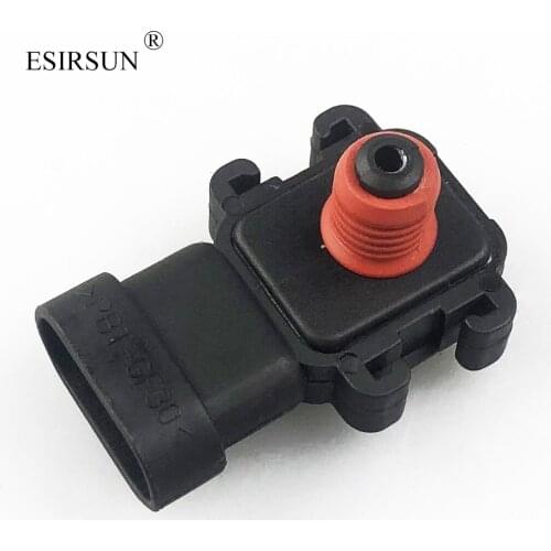 ESIRSUN Intake Air Pressure MAP Sensor Fit For GMC Buick Chevrolet Cadillac 16249939 16187556 09359409