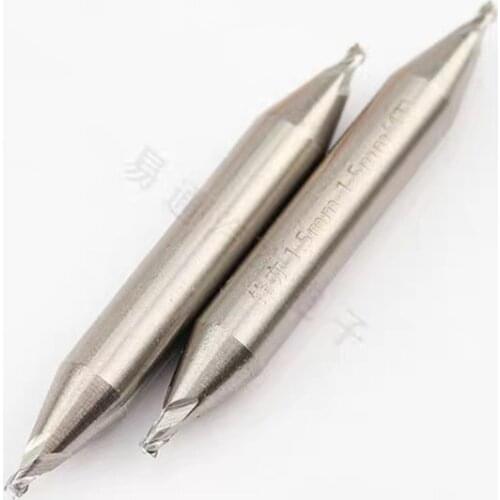 HSS Double Side End Mill Cutter 1.5mm for DEFU/GOSO Vertical Key Cutting Machines
