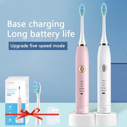Sonic Electric Toothbrush Smart Tooth Brush Powerful Automatic Toothbrush USB Rechargeable Waterproof Whitening Teeth Brush