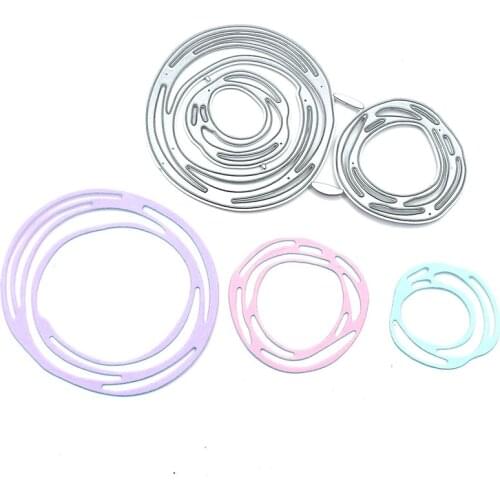 Julyarts Circle New Arrivals Cutting Dies Scrapbooking Material Dies Metal Mold Scrapbook Embossing Paper Craft Knife Mould