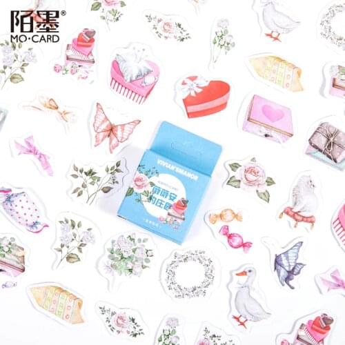 Mo.Card Vivians Manor Mini Paper Diary Sticker Scrapbooking Decoration Label Wholesale