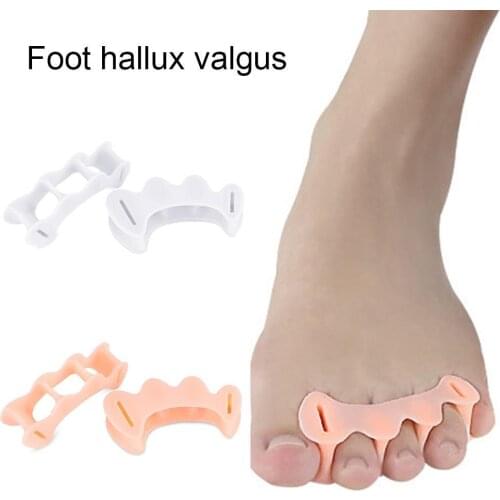 Feet Valgus Orthosis Three-hole Silicone Big Foot Bone Toe Set Orthosis Efficient And Valgus Portable Safe M1R4