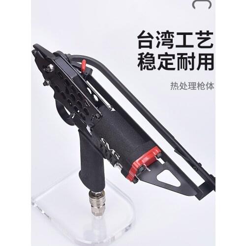 Pneumatic C type gun C nail rockery production C nail C17 C24 small c big c bundle net gun tie net gun nail stainless steel