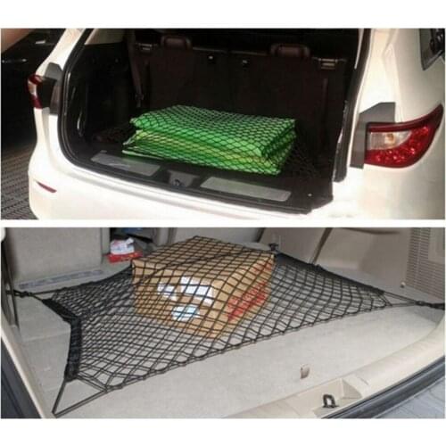Car Trunk Mesh Net Cargo Organizer for Phaeton Phideon Variant Touran Beetle T-Cross T-Roc Atlas Amarok Tarok MOIA CARAVELLE