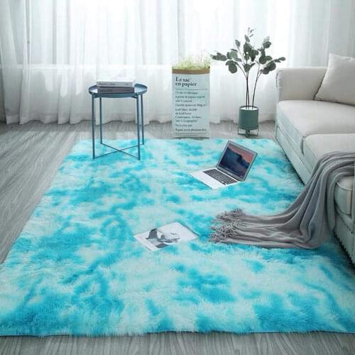 Moderns Abstract Rugs Mat Decor Bedroom Living Room Fluffy Shag Rug Plush Carpet-30