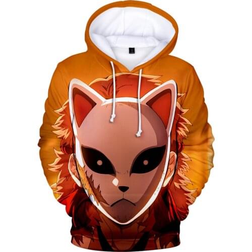 Sidno Demon Slayer Kimetsu No Yaiba 3D Hoodie Men/women Sweatshirts Spring Autumn Winter Casual Hoodies Boys/girls Tops
