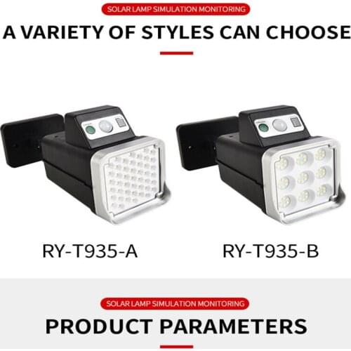 45/54 LED Outdoor Solar Light Motion Sensor Waterproof Sunlight Garden Decoration Street Lights Solar Powered Lantern Wall Lamp