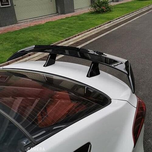 FOR GT Universal Spoiler Accessories Korean Cars Hyundai Elantra Sonata Kia ABS Plastic Trunk Rear Lip Tail Wing Body Kit 145CM
