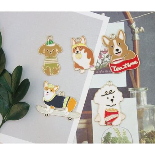 XL Enamel Skateboard Pendants