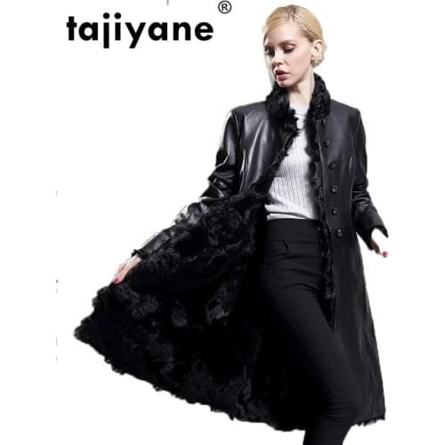 Coat Fur Real Autumn Winter Jacket Women Clothes 2021 Wool Liner Genuine Leather Jacket Women Tops Korean Sheepskin Coats ZT1189