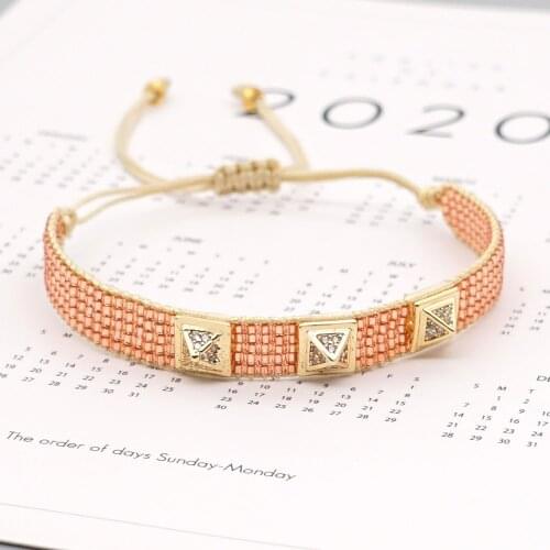 Go2boho 2020 Bracelet Women Miyuki Pulseras Fashion Mexican Rivet Jewellery Friendship Handmade Bracelets Femme Jewelry