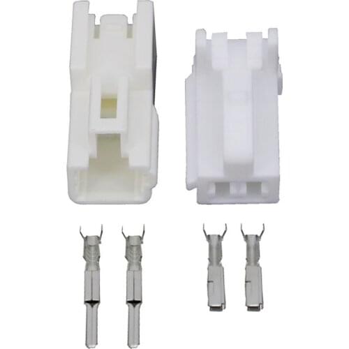 2 Pin PA66 Female Male Auto Wire Harness Connector Auto Light ABS Sensor Connector DJ7026A-2.2-11/21