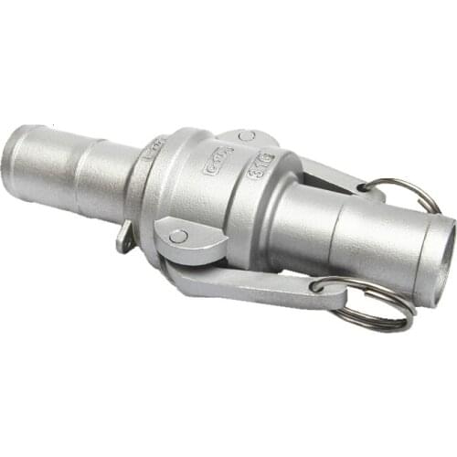 1/2" 13mm OD Hose Barb 304 Stainless Steel C + E Type CamLock Fitting Pump Adapter Cam Groove Coupling