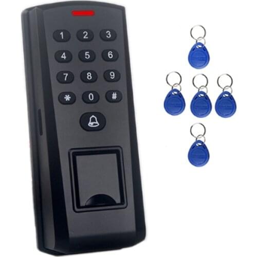 Biometric Proximity finger Card Reader Dustproof Fingerprint sensor Reader Door Access Control System 125KHZ Wiegand 26 output