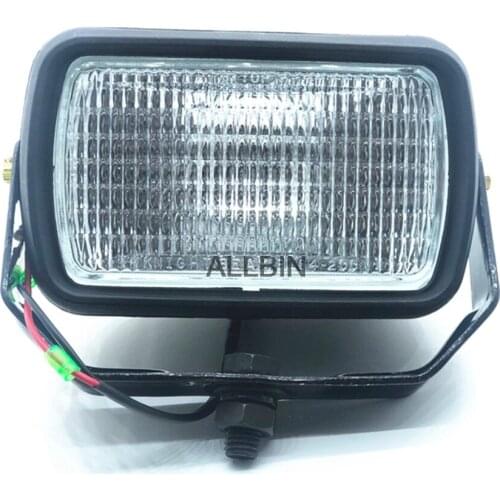For KOBELCO CAT HYUNDAI HITACHI KOMATSU DOOSAN XCMG LIUGONG Excavator Boom Cab roof light cover work headlight France Shipping