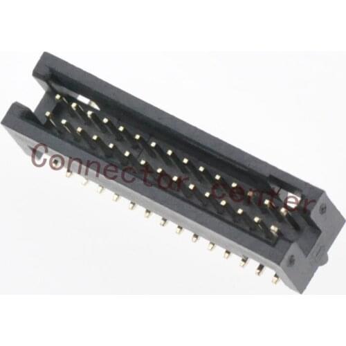 Box Header Double Row SMD Male Pin Header 1.27mm Pitch 2*15 30Pin 5.8mm Height