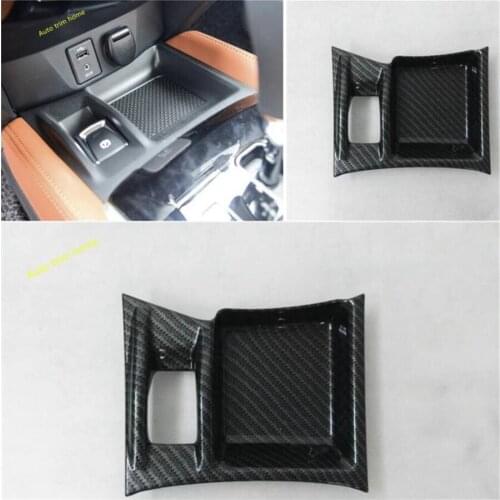Lapetus Storage Box Panel / Electric Hand Parking Brake Frame Cover Trim Fit For Nissan Rogue X-trail T32 X trail 2017 2018 ABS