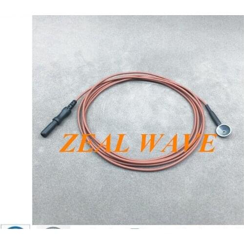 Reusable Brain Electrode Single Pack Φ10mm Casting Electrode Silver Plated Silver Chloride Φ1.5mm Socket