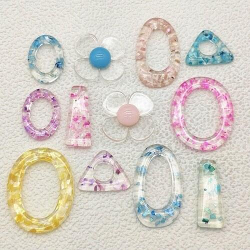 New arrival! Low-priced clearance products Resin Charm for Handmade Jewelry Bracelet Earring DIY Parts