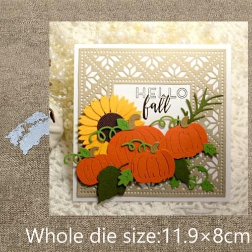 New Design Craft Metal Cutting Die die cuts Pumpkin vine decoration scrapbooking Album Paper Card Craft Embossing die cuts