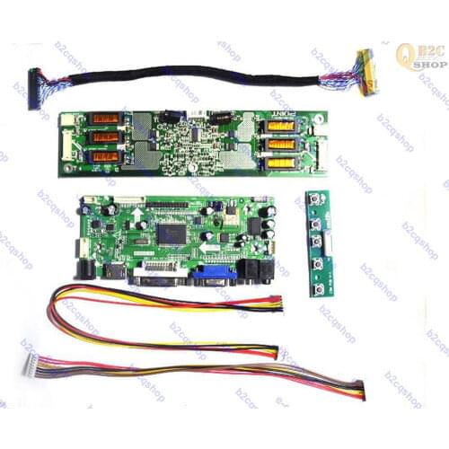 Nt68676 LCD Driver Controller Board Kit LVDS converter for Panel FLC48SXC8V-12 1280X1024 HDMI-compatible+DVI+VGA+Audio